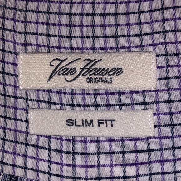 Van Heusen Button Down Size 17-17.5 XL - Picture 5 of 7